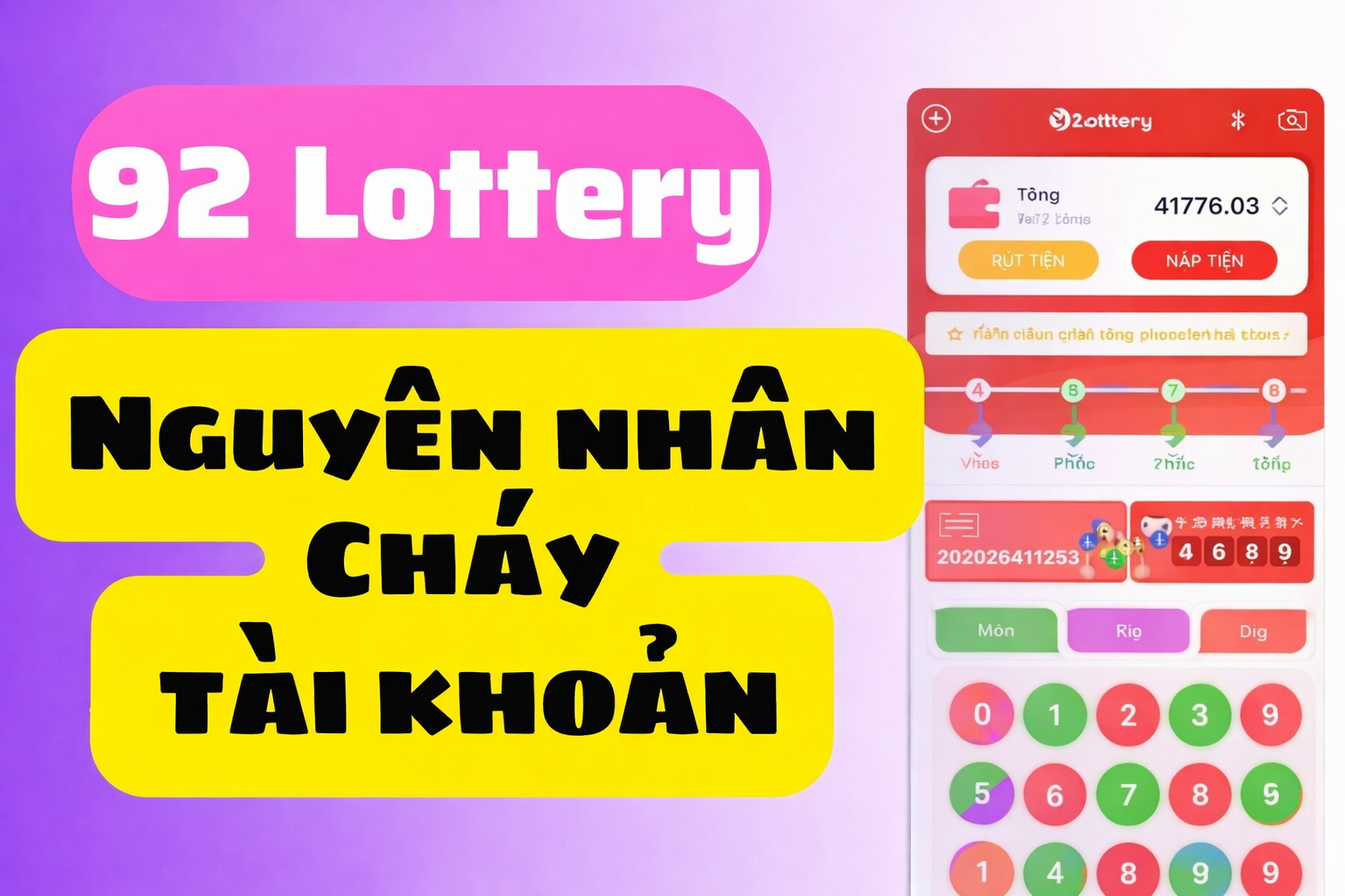 Bảo mật 92 Lottery