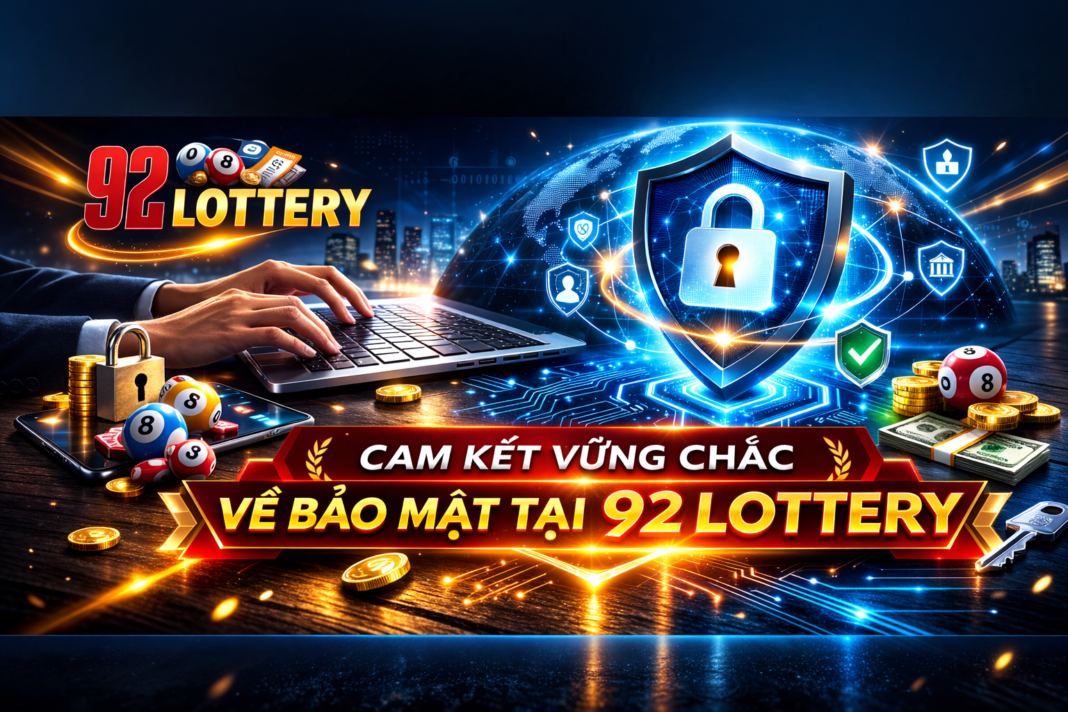 Cam kết bảo mật tại 92LOTTERY