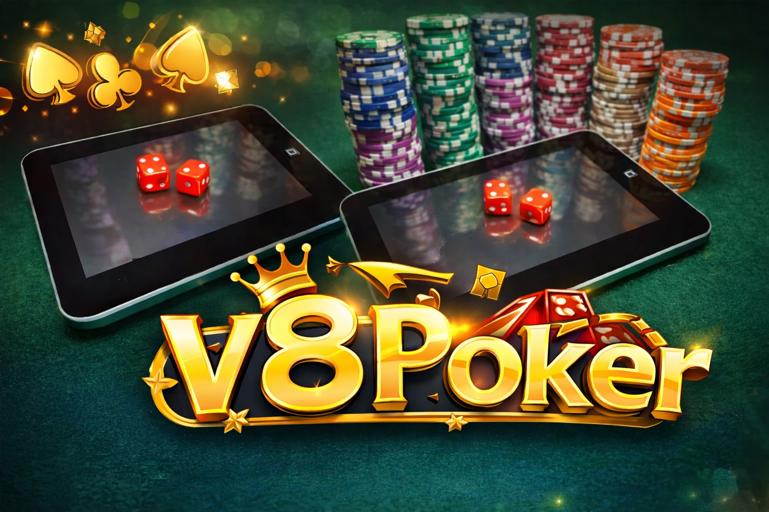 Chơi poker với 365 Games và V8 Poker
