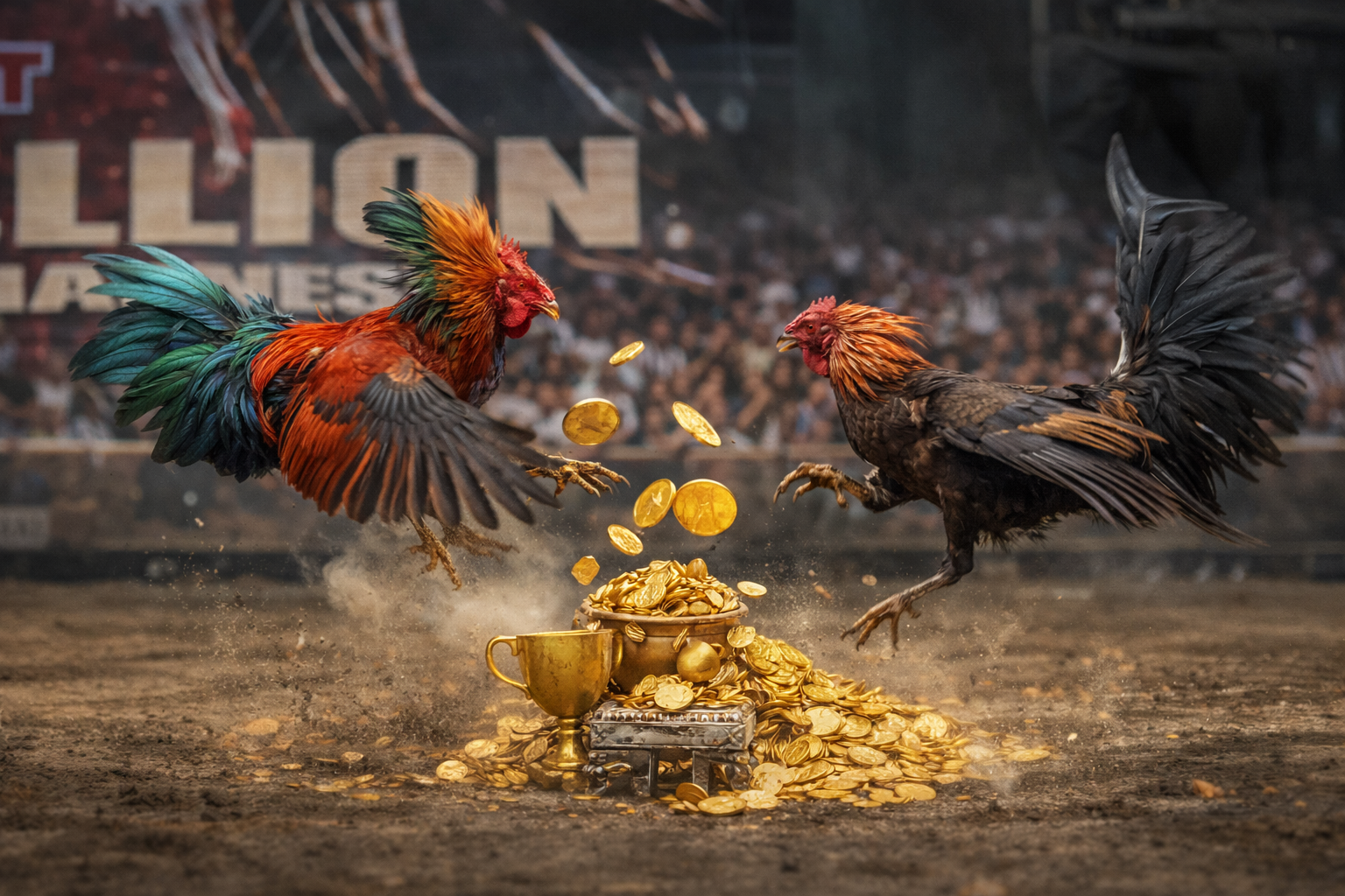 Cuộc chiến gà và kho báu