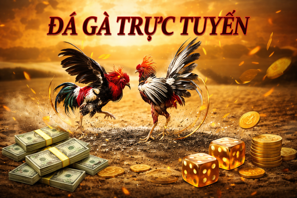 Đá gà và tiền cược trực tuyến