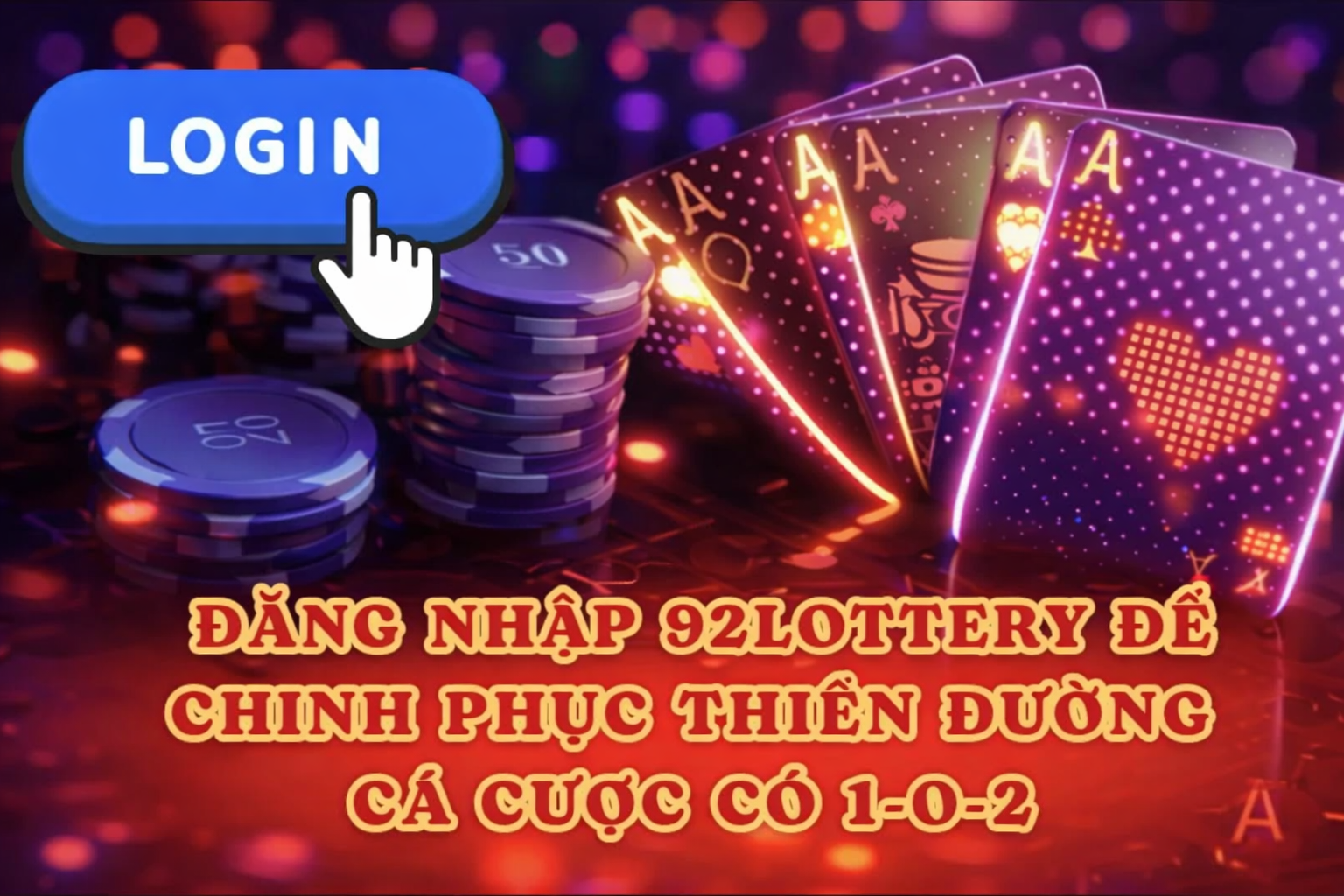  Đăng ký/đăng nhập để chinh phục 92Lottery