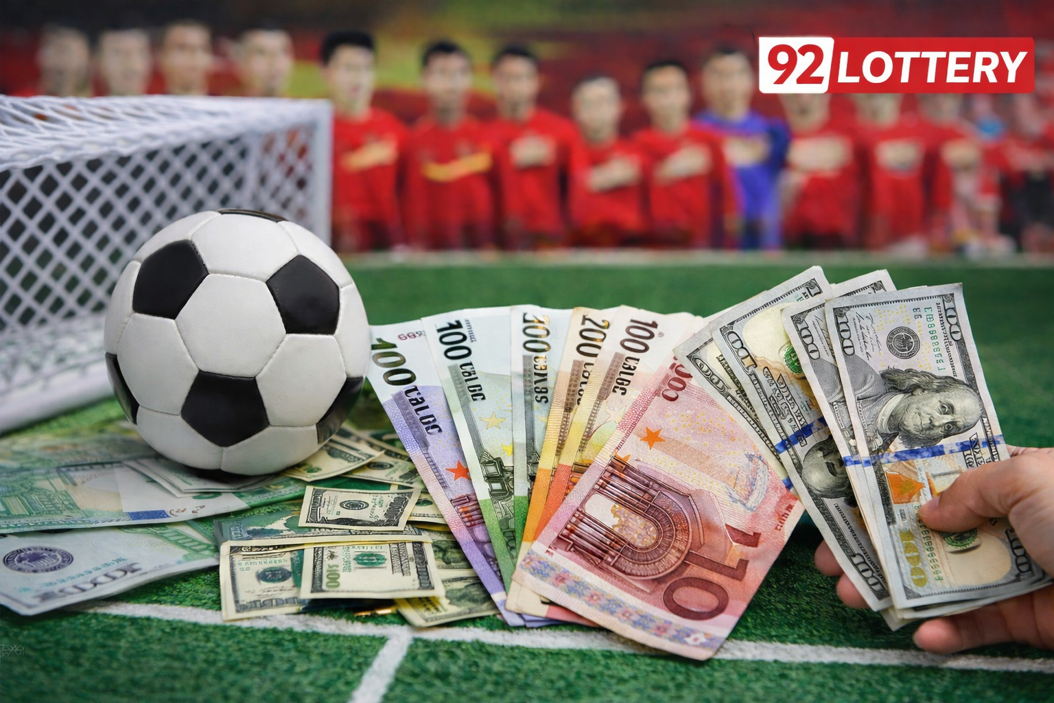 Đặt cược đá bóng trên sân cỏ