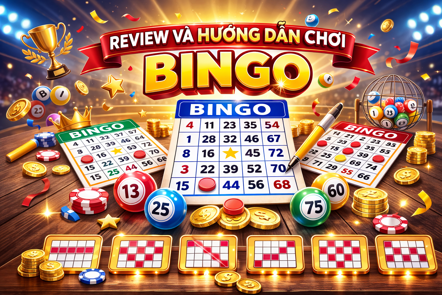 Hướng dẫn chơi Bingo hấp dẫn