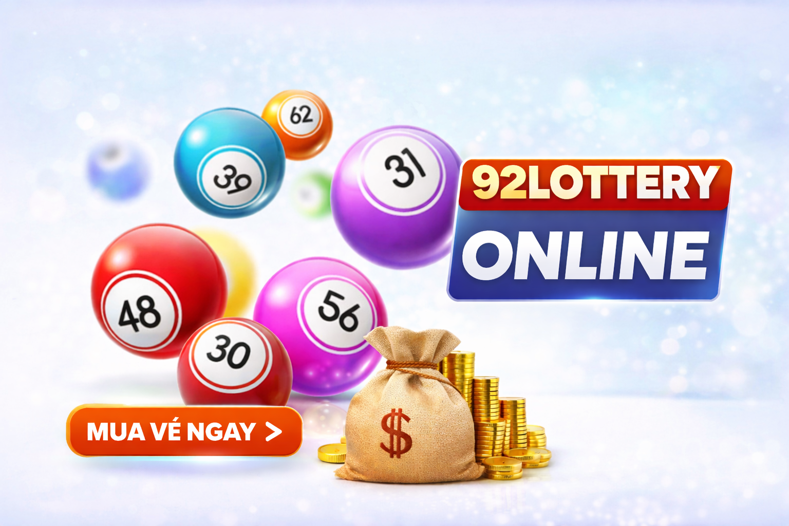 Quả cầu xổ số trực tuyến 92