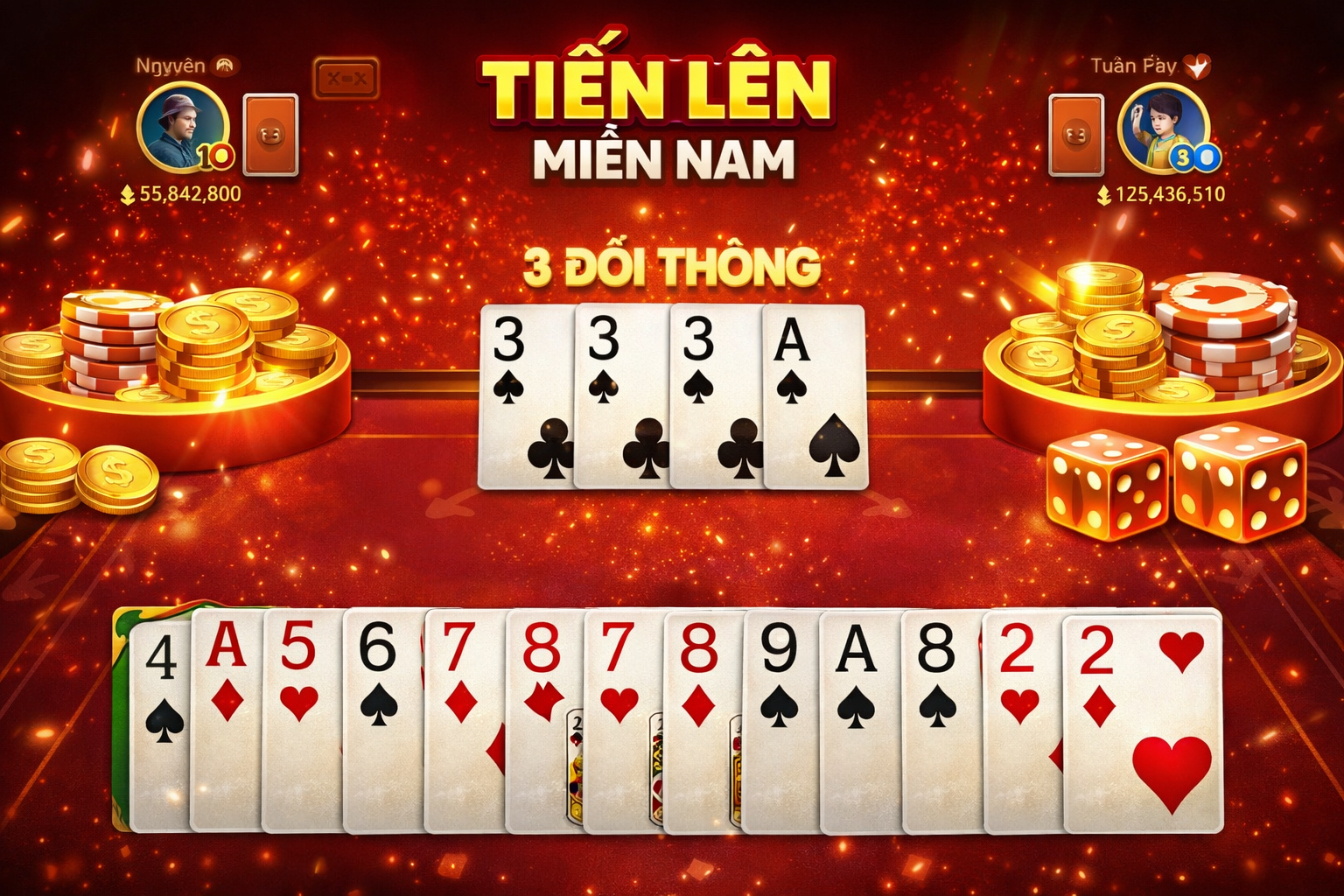 Tiến Lên Miền Nam - Vui hội casino