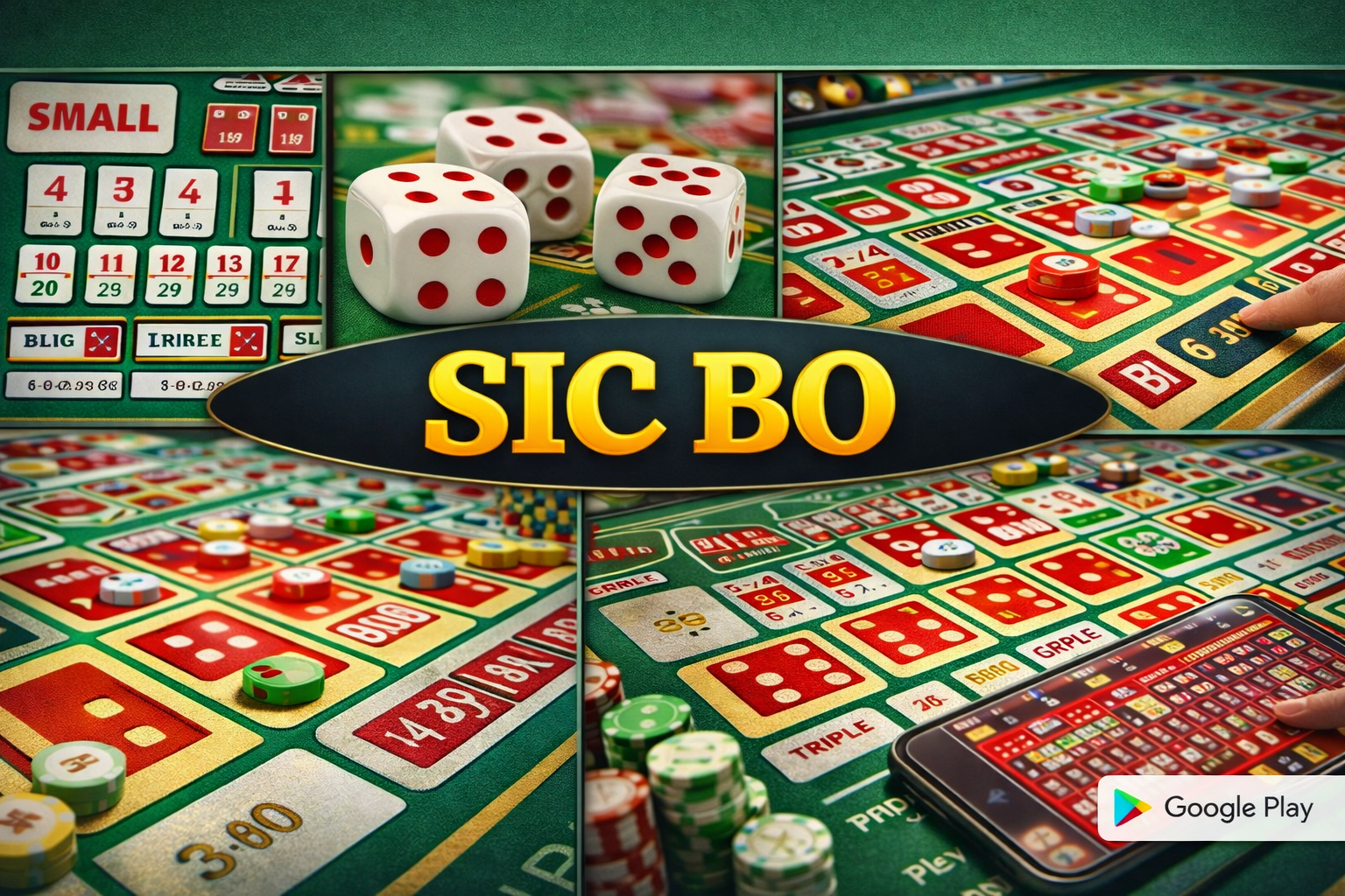 Trò chơi Sic Bo truyền thống