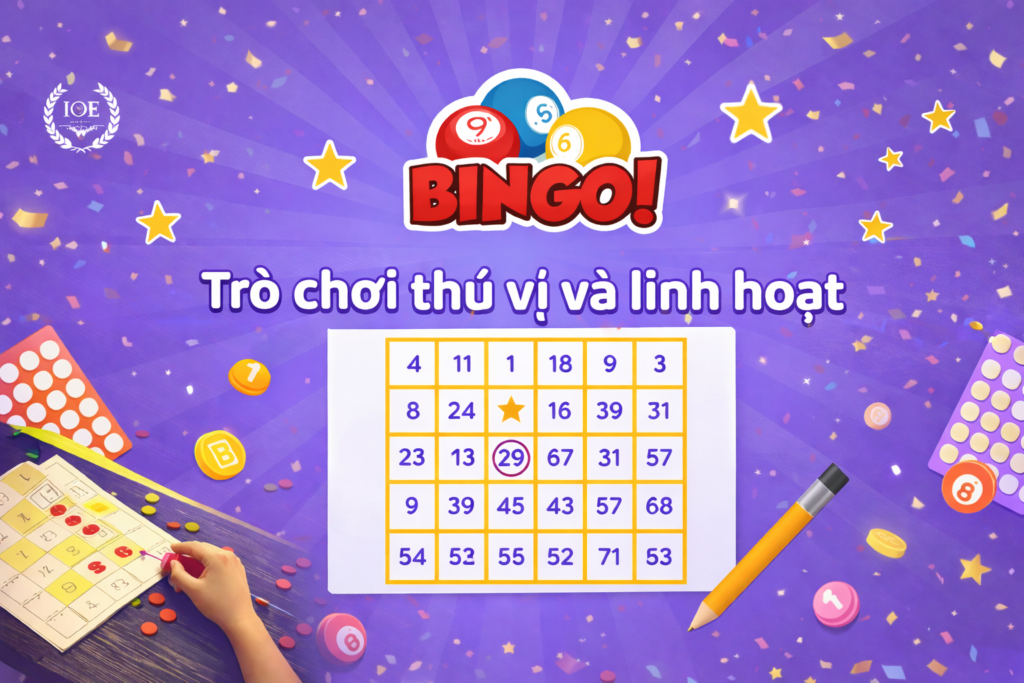 Trò chơi bingo hấp dẫn và thú vị