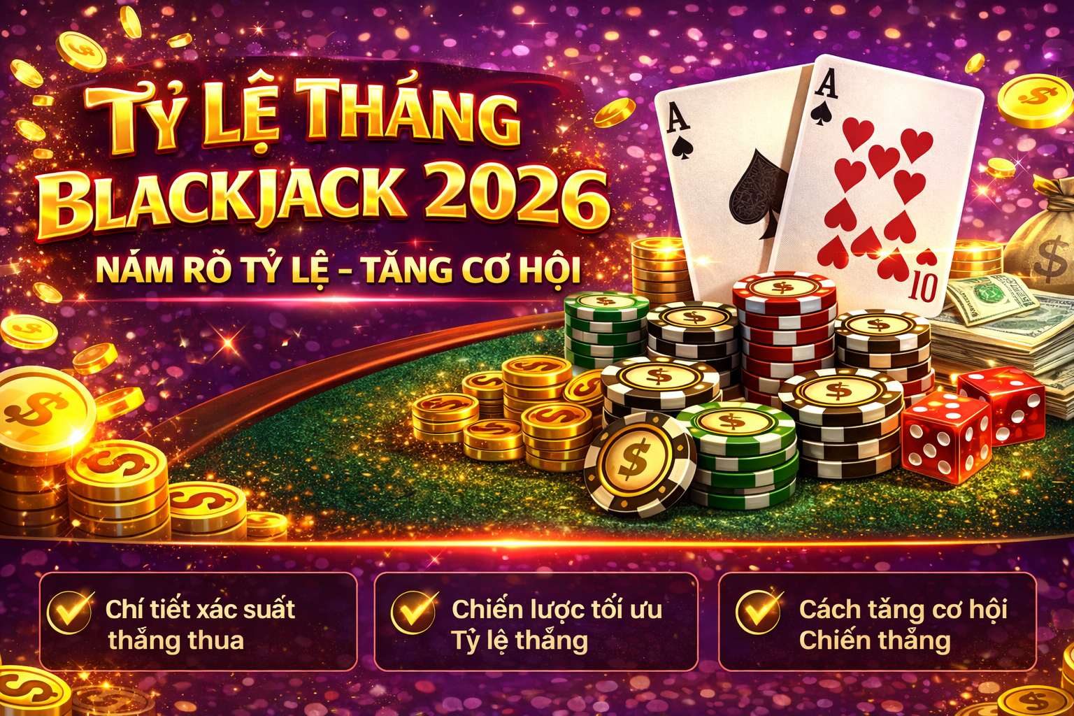 Tỷ lệ thắng Blackjack 2026