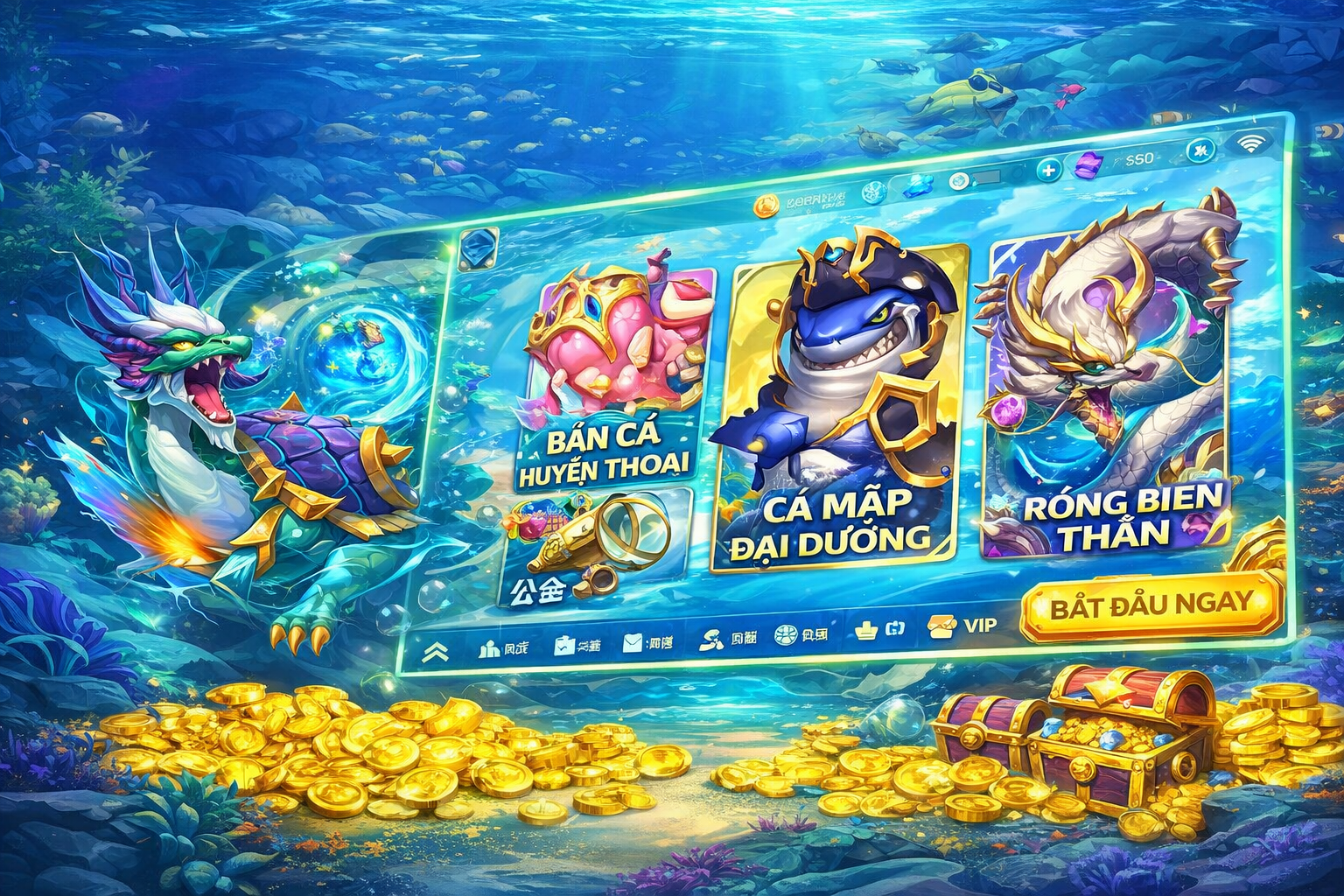 Vào game bắn cá thần thoại